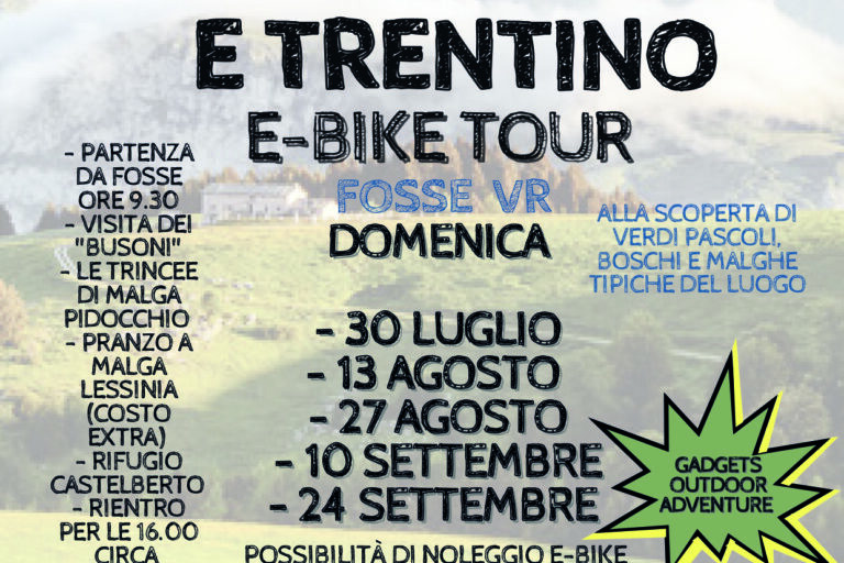 lessinia bici elettriche tour e-bike in lessinia