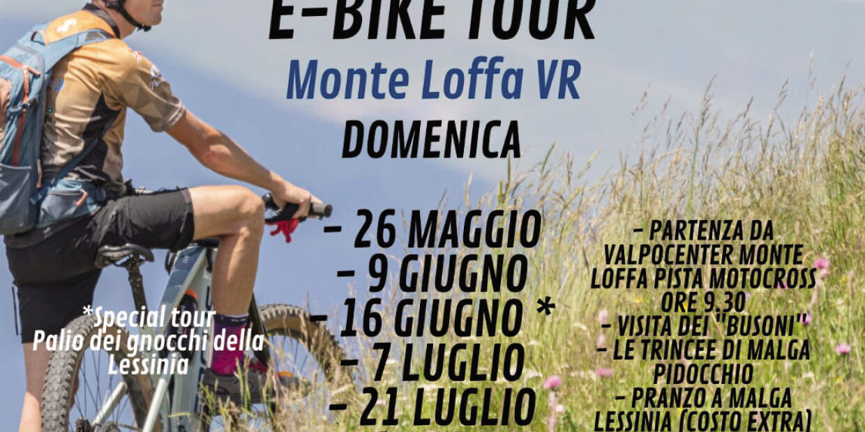 tour e-bike lessinia tour e-bike in lessinia